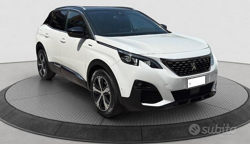Usata Peugeot 3008 GT-line 131 CV (96 kW) 2019 Bianco SUV
