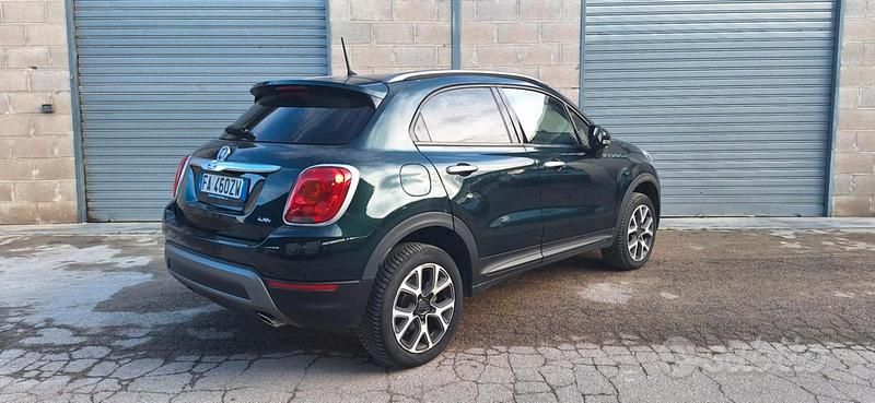 Usata Fiat 500X Cross 140 CV (102 kW) 2015 Verde SUV