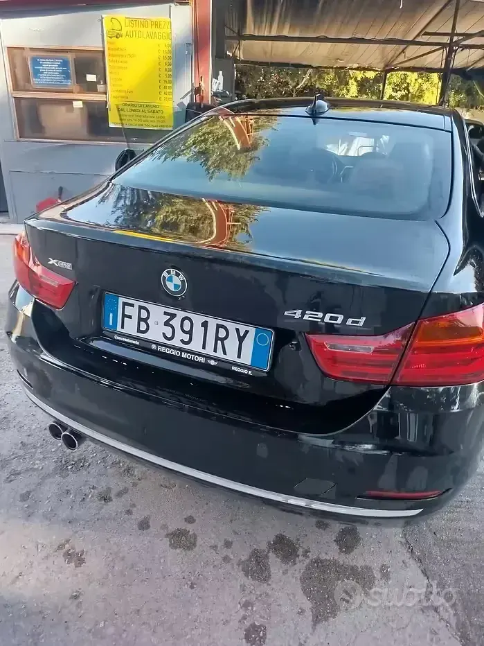 Usata BMW 420 Coupé 190 CV (139 kW) 2016 Nero Coupé