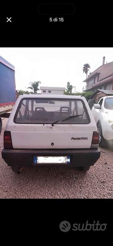 Usata Fiat Panda 34 CV (25 kW) 1993 Bianco Utilitaria