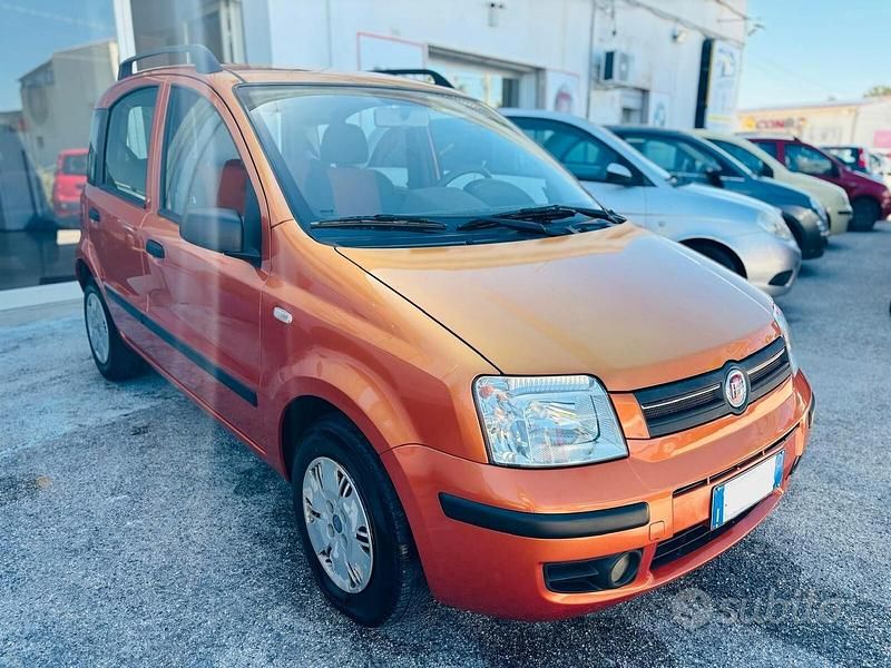 Usata Fiat Panda Dynamic 60 CV (44 kW) 2008 Arancione Utilitaria