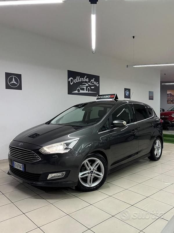 Usata Ford C-MAX Titanium X 120 CV (88 kW) 2017 Grigio Monovolume