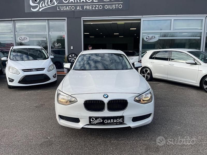 Bianco Usata 2012 BMW 116 Sport Line Due volumi | 6990 € (Ottimo prezzo) - Immagine 1/4