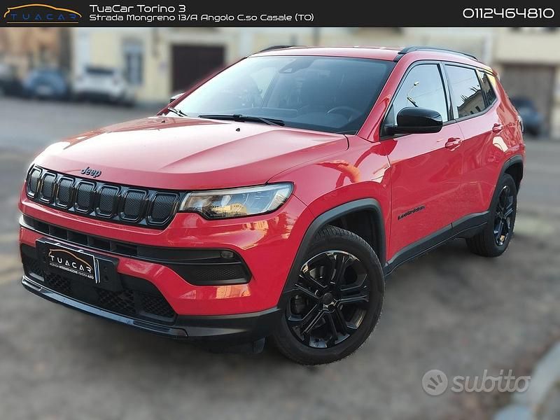 Rosso Usata 2023 Jeep Compass Night Eagle SUV | 18.900 € (Super prezzo) - Immagine 1/4