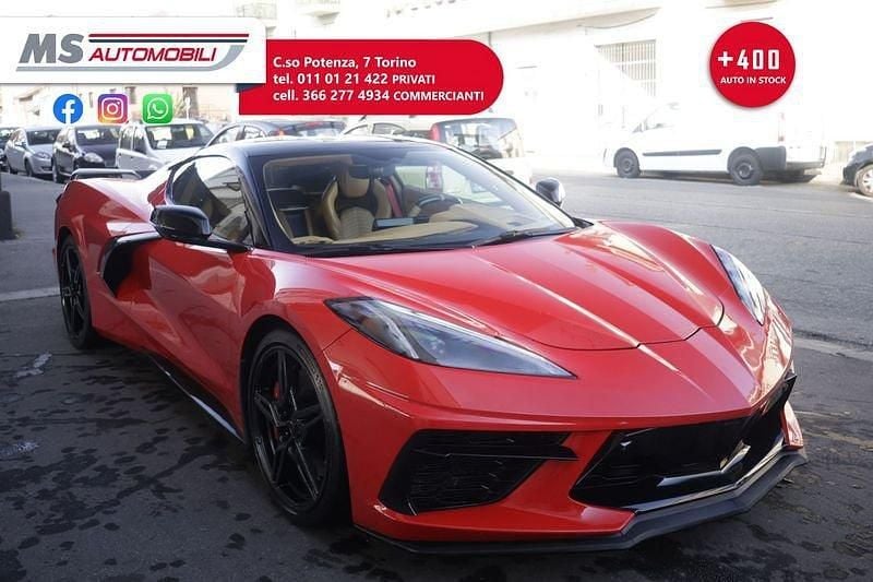 Usata Chevrolet Corvette Stingray 489 CV (359 kW) 2023 Rosso Coupé