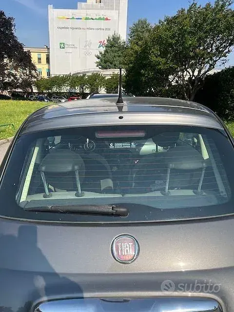 Usata Fiat 500 Lounge 69 CV (50 kW) 2012 Grigio Utilitaria