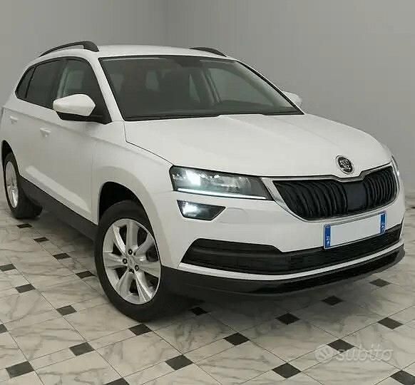 Usata Skoda Karoq Executive 116 CV (85 kW) 2018 Bianco SUV