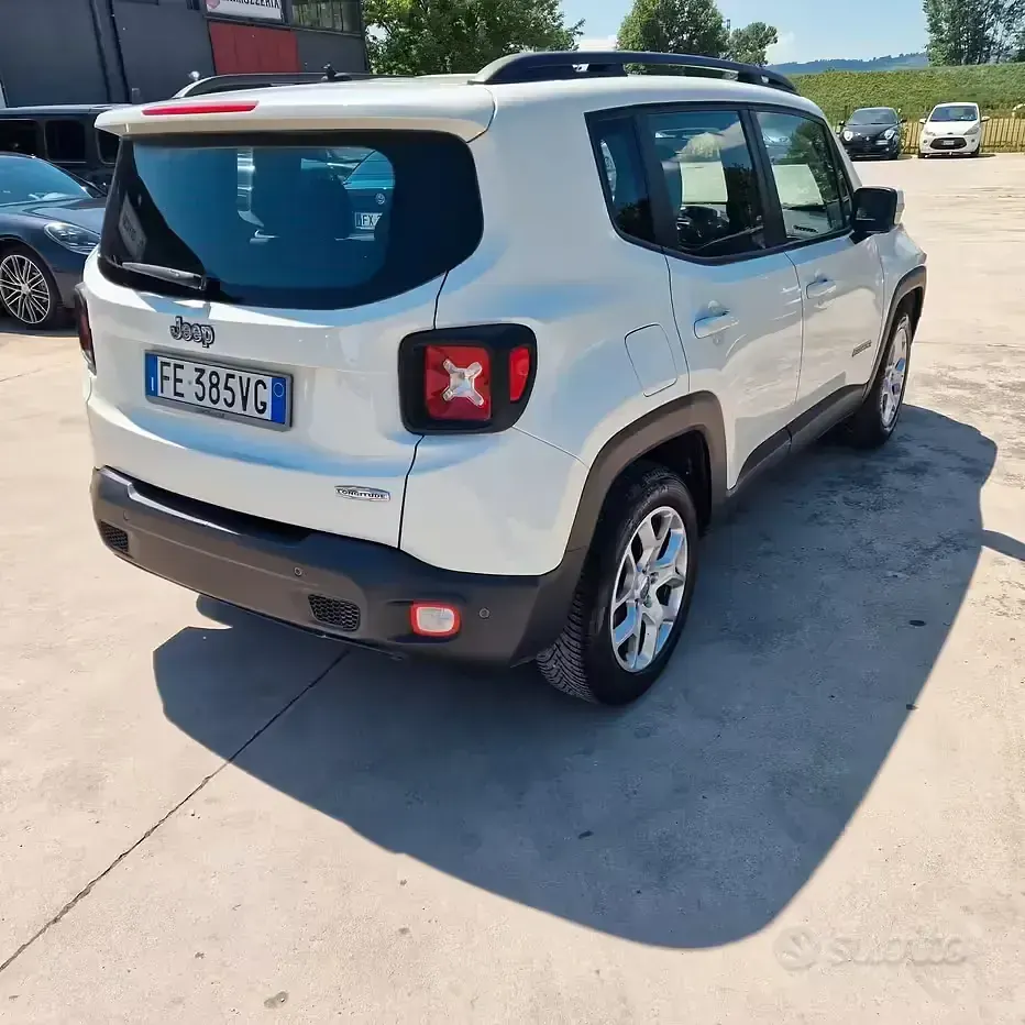 Usata Jeep Renegade 105 CV (77 kW) 2016 Bianco SUV