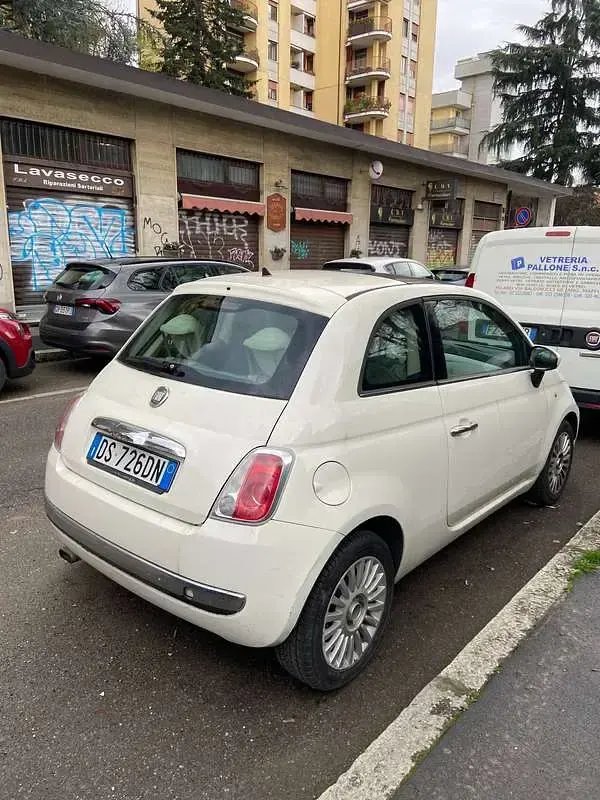 Usata Fiat 500 Pop 69 CV (50 kW) 2008 Bianco Utilitaria