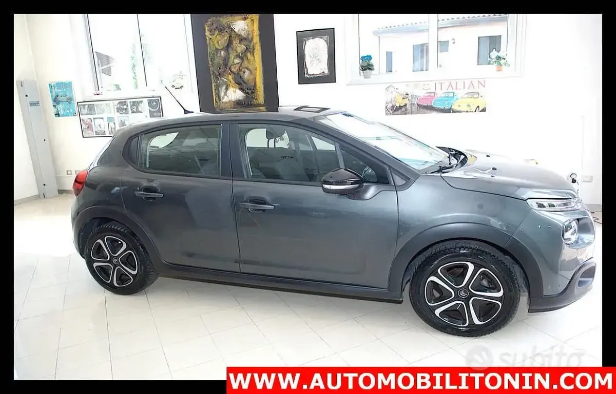 Usata Citroën C3 Shine 83 CV (61 kW) 2018 Grigio Utilitaria