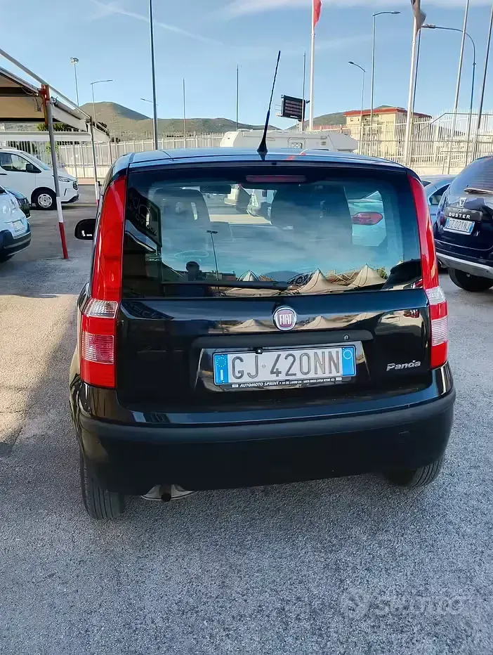 Usata Fiat Panda 69 CV (50 kW) 2011 Nero Utilitaria