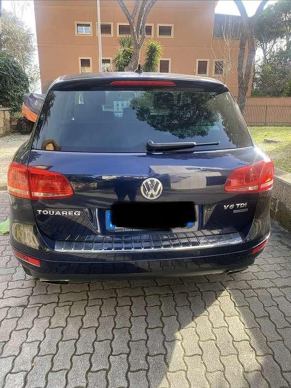 Usata VW Touareg Executive 262 CV (192 kW) 2017 Blu/azzurro SUV