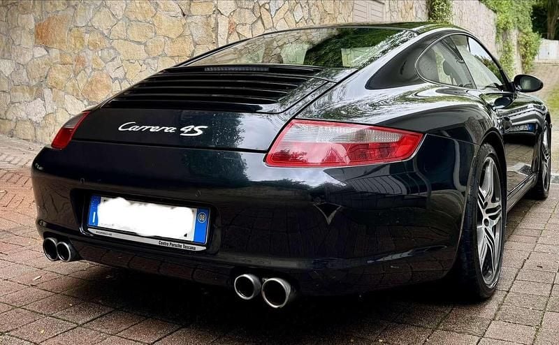 Usata Porsche 911 Carrera 4S 355 CV (261 kW) 2008 Nero Coupé