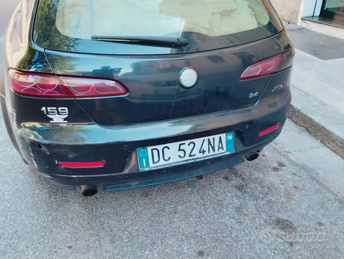 Usata Alfa Romeo 159 200 CV (147 kW) 2006 Nero Station wagon