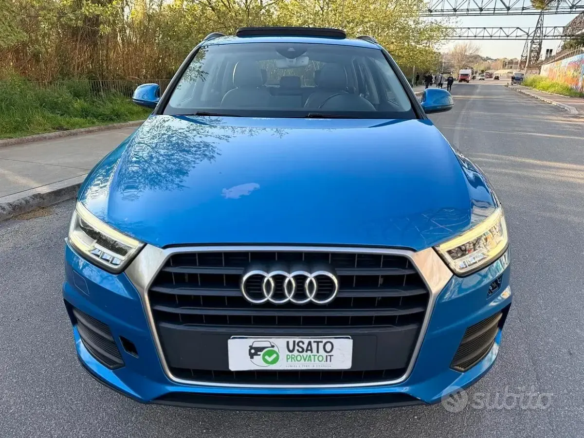 Usata Audi Q3 184 CV (135 kW) 2016 Blu SUV