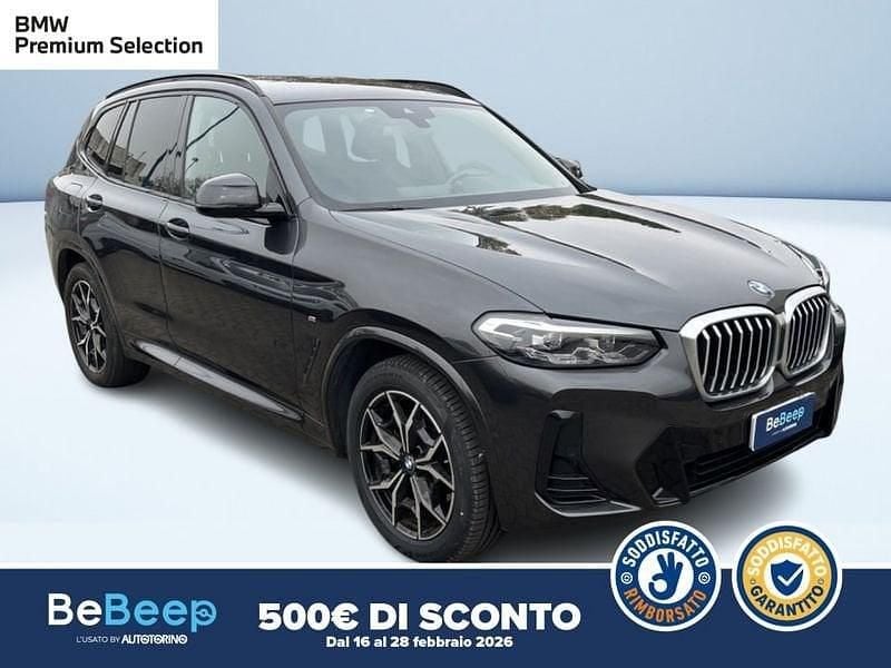 Usata BMW X3 M Sport 190 CV (139 kW) 2021 Grigio metallizzato SUV