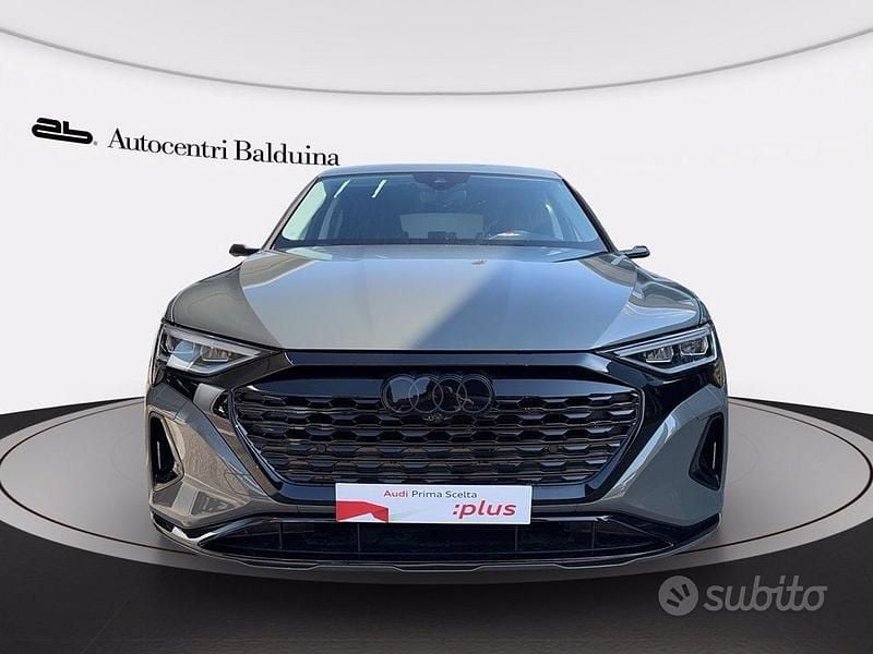 Usata Audi Q8 e-tron Advanced 300 kW (408 CV) 2024 Grigio chronos metallizzato SUV