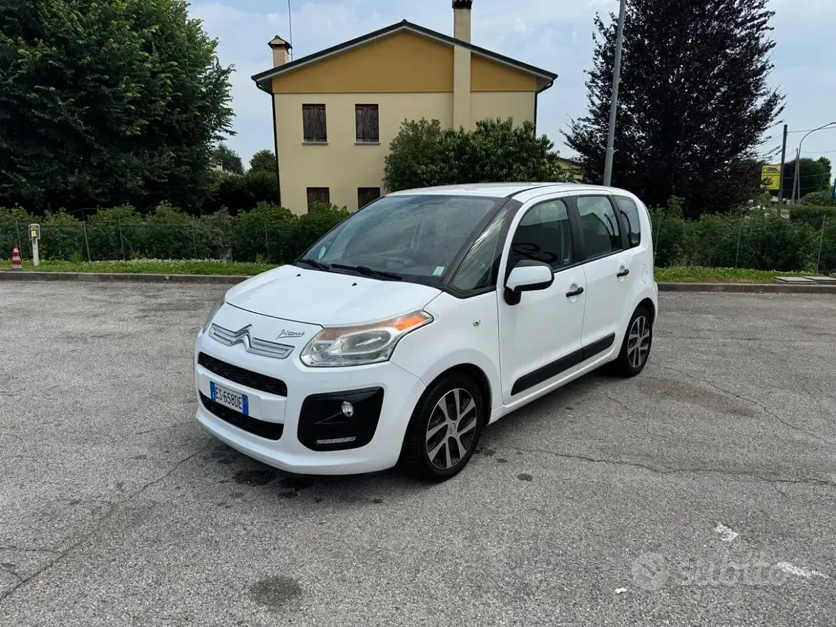 Usata Citroën C3 Picasso Seduction 92 CV (67 kW) 2013 Bianco Monovolume