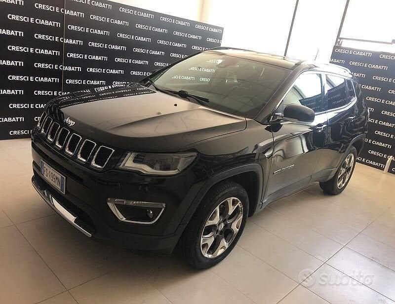 Usata Jeep Compass Limited 2018 Nero SUV