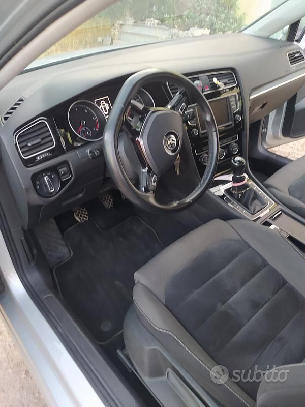 Usata VW Golf VII 150 CV (110 kW) 2016 Grigio Berlina