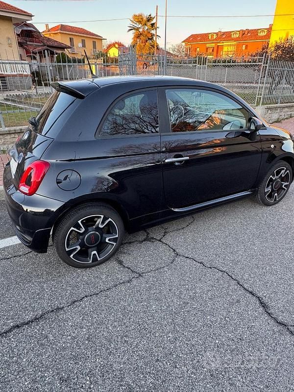 Usata Fiat 500 Sport 2016 Nero Utilitaria