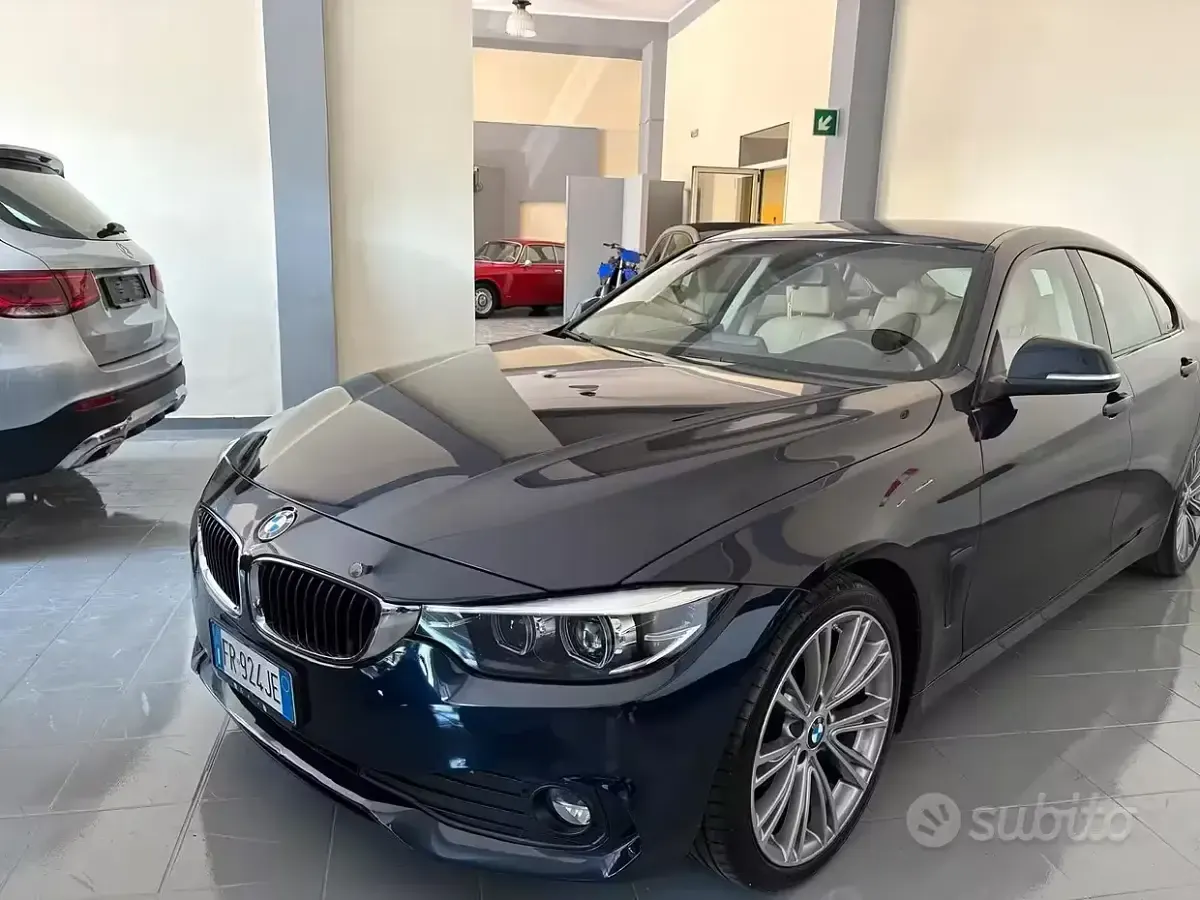 Usata BMW 420 Coupé Luxury Line 190 CV (139 kW) 2019 Blu Coupé