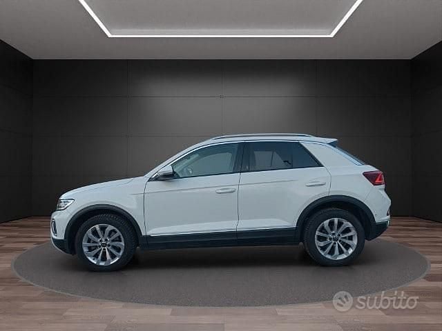 Usata VW T-Roc Style 150 CV (110 kW) 2023 Bianco SUV