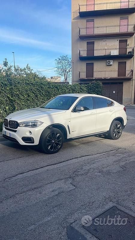 Begagnad BMW X6 2015 Vit SUV