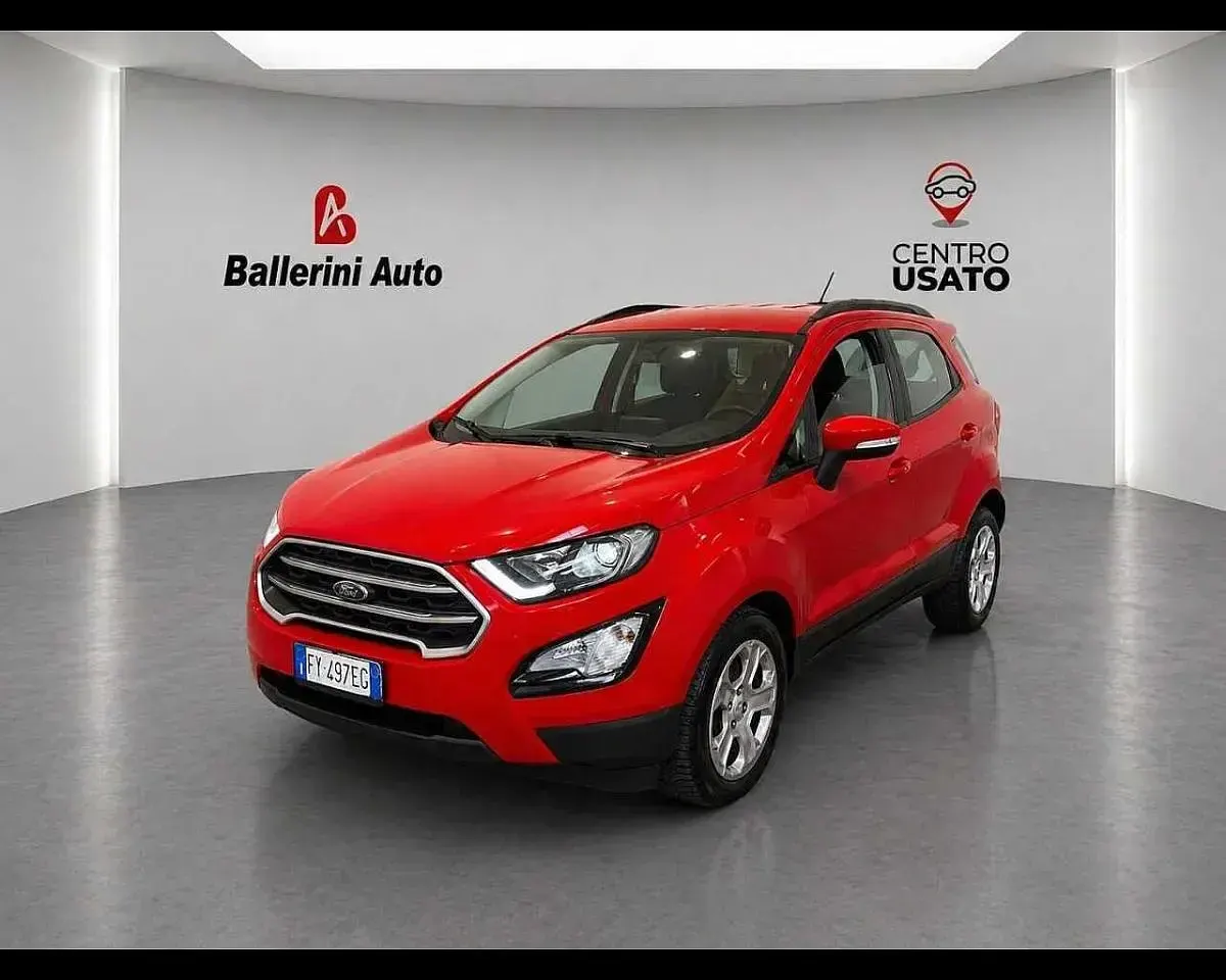 Usata Ford Ecosport 99 CV (72 kW) 2019 Rosso SUV
