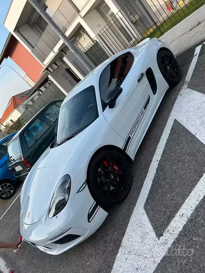 Usata Porsche 718 Cayman S Chrono 350 CV (257 kW) 2018 Bianco Coupé