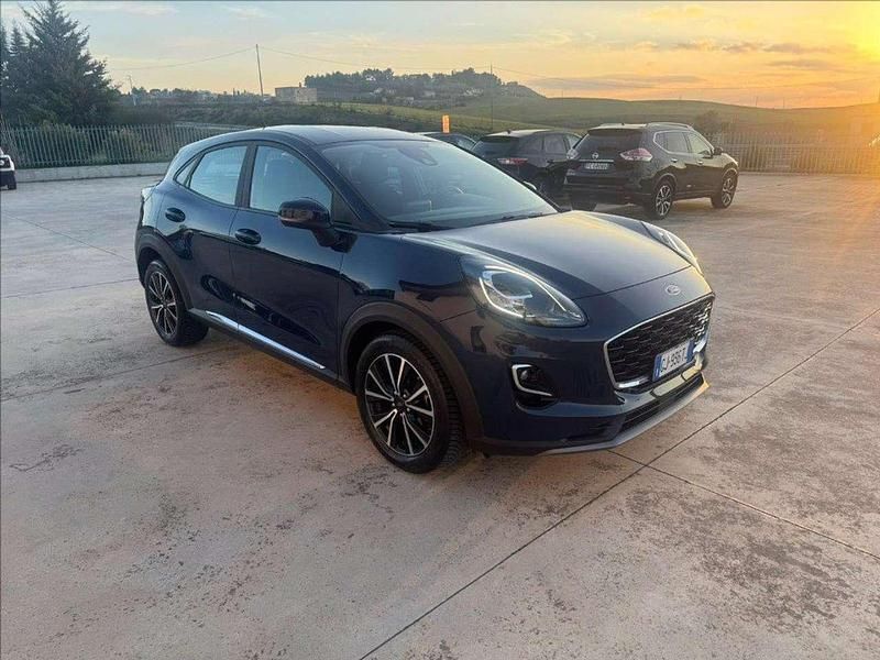 Usata Ford Puma Titanium S 125 CV (91 kW) 2022 Blu metallizzato SUV