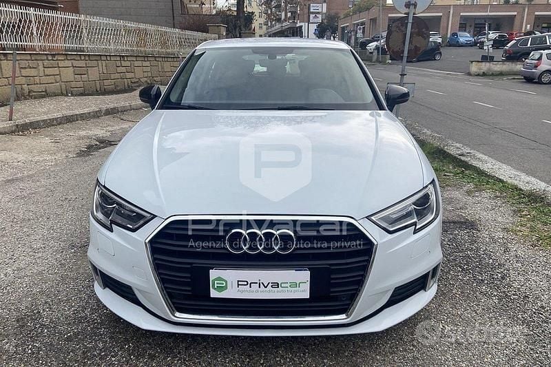 Usata Audi A3 Sportback Design 116 CV (85 kW) 2018 Bianco Utilitaria