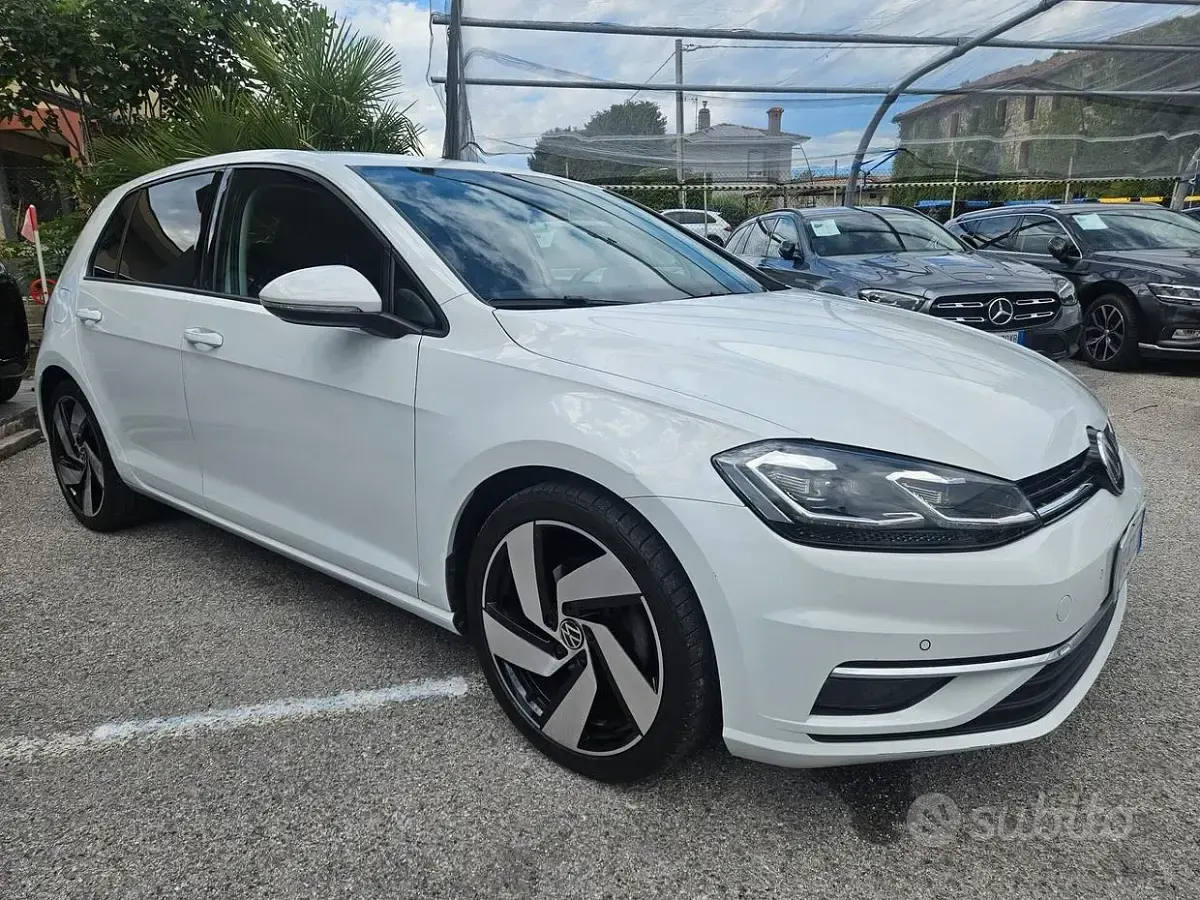 Usata VW Golf VII Executive 150 CV (110 kW) 2017 Bianco Berlina