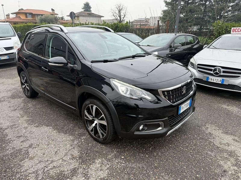 Usata Peugeot 2008 GT-line 99 CV (72 kW) 2017 Nero SUV