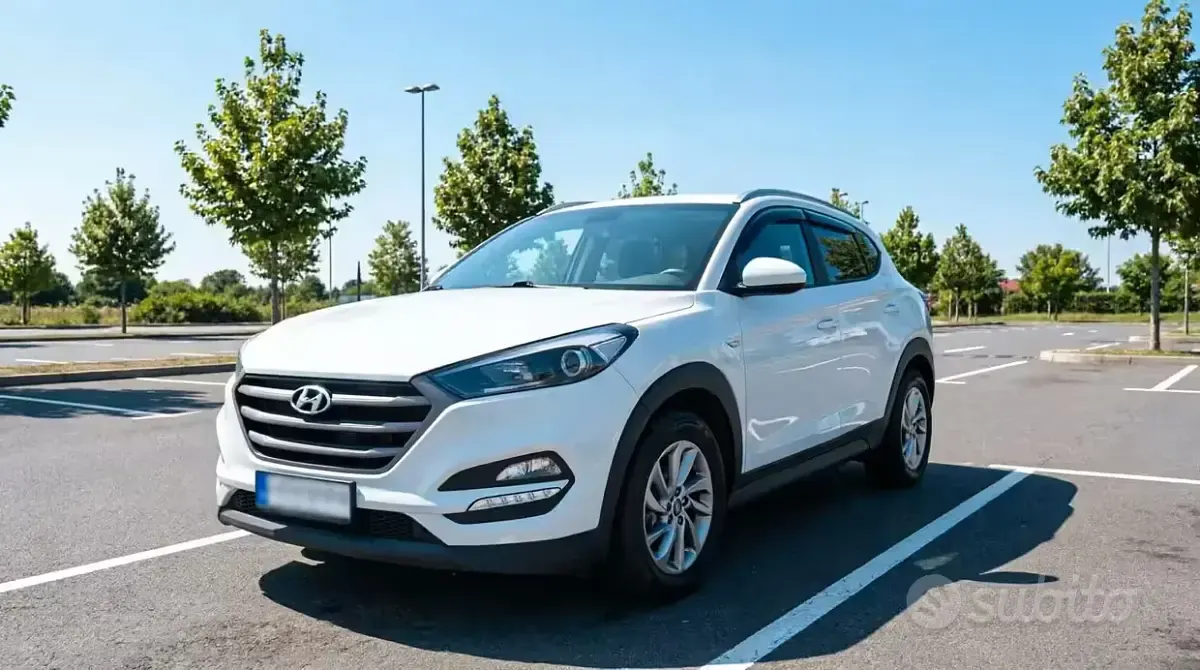 Usata Hyundai Tucson 116 CV (85 kW) 2018 Bianco SUV