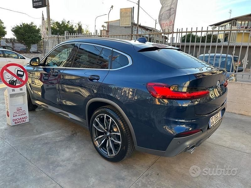 Usata BMW X4 M M Sport 190 CV (139 kW) 2021 Blu SUV