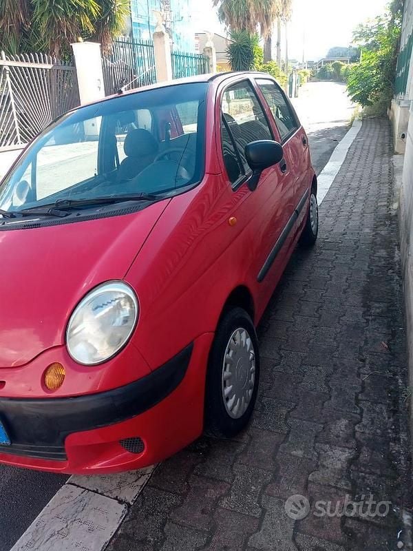 Usata Chevrolet Matiz 51 CV (37 kW) 2005 Rosso Utilitaria