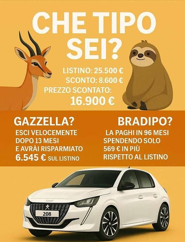 Nuova Peugeot 208 Allure 101 CV (74 kW) 2025 Grigio Utilitaria