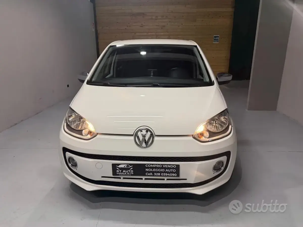 Usata VW up! 68 CV (50 kW) 2014 Bianco Utilitaria