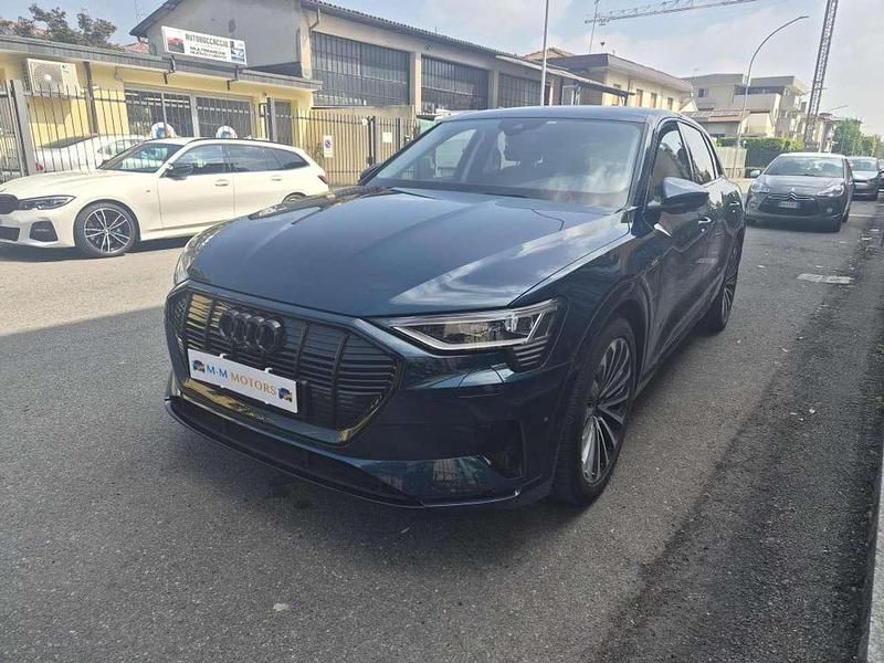 Usata Audi e-tron S-Line 158 kW (215 CV) 2021 Blu/azzurro SUV