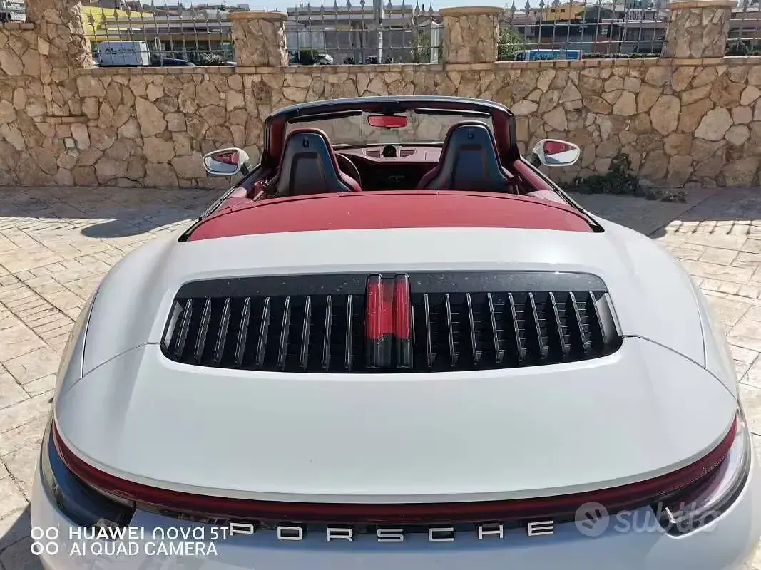 Usata Porsche 911 Carrera Cabriolet 385 CV (283 kW) 2020 Bianco Cabrio