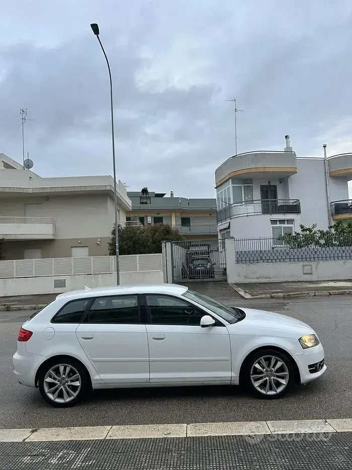 Usata Audi A3 2012 Bianco Utilitaria