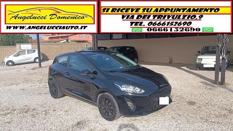 Usata Ford Fiesta 84 CV (61 kW) 2019 Nero Utilitaria