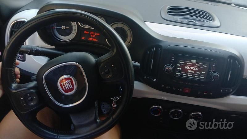 Usata Fiat 500L 95 CV (69 kW) 2014 Bianco Monovolume