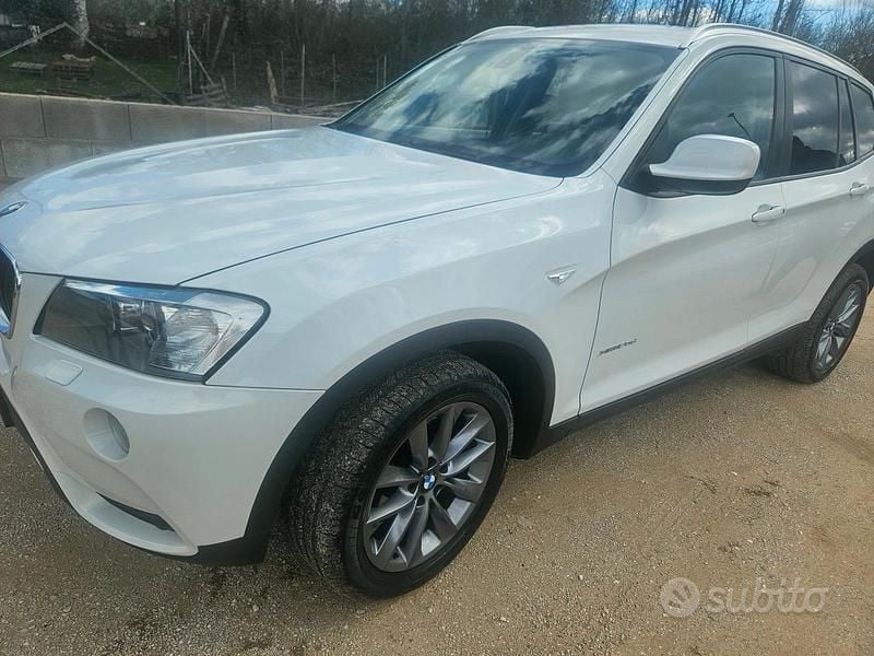 Usata BMW X3 Efficient Dynamics 190 CV (139 kW) 2011 Bianco SUV