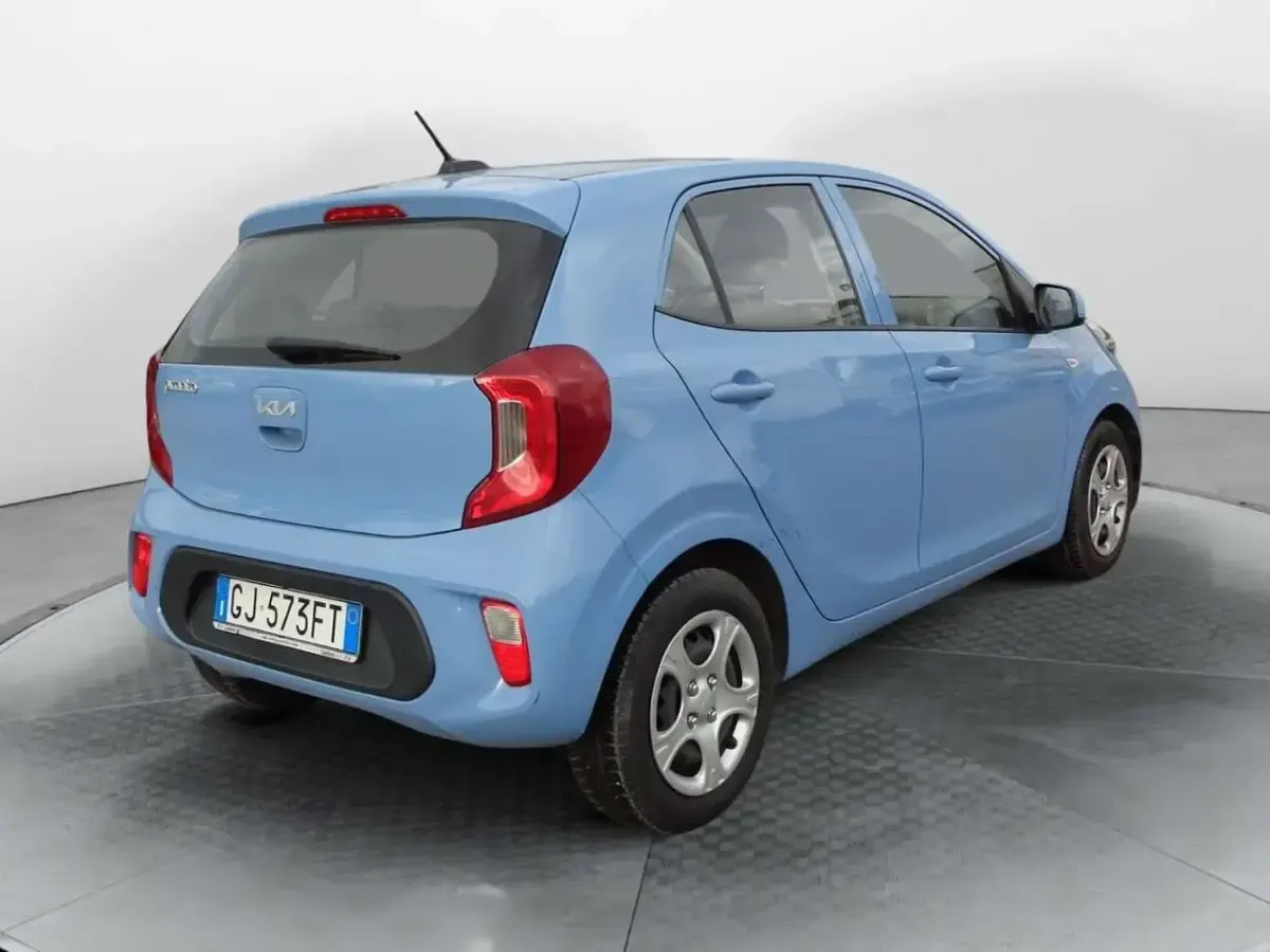 Usata Kia Picanto Urban 67 CV (49 kW) 2022 Blu/azzurro Utilitaria