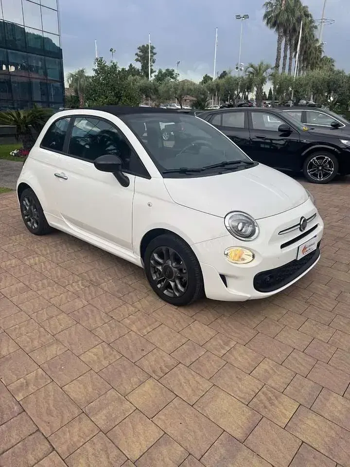 Usata Fiat 500C Dolcevita 69 CV (50 kW) 2021 Bianco Cabrio