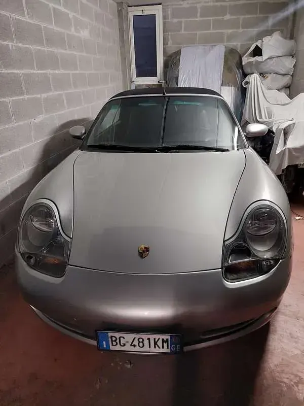 Usata Porsche 911 Carrera Cabriolet 300 CV (220 kW) 1999 Argento Cabrio