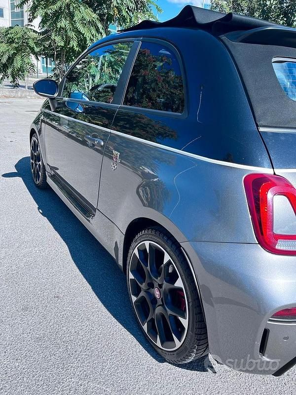 Usata Abarth 595C Competizione 180 CV (132 kW) 2018 Grigio Cabrio