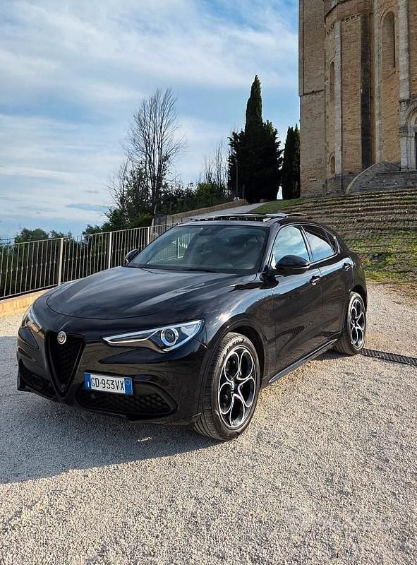 Usata Alfa Romeo Stelvio Veloce 210 CV (154 kW) 2020 Nero SUV